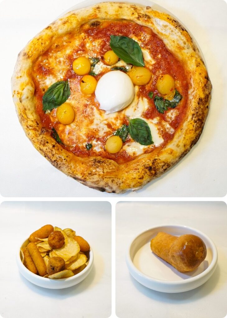 Eccellenze Italiane Experience: antipasto, pizza Pugliese e dolce