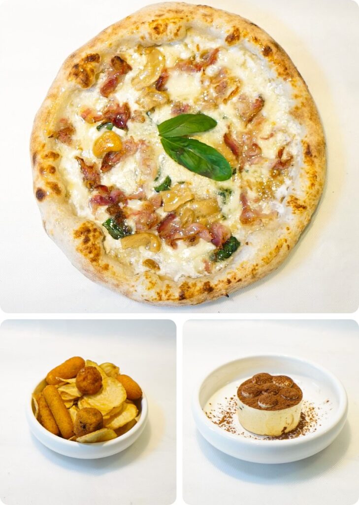 Misterpizza Experience: fritto misto, pizza Delizia al Tartufo Bianco e dessert
